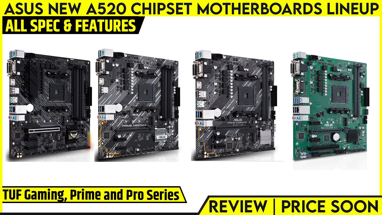 Материнская плата ASUS PRO A520M-C II/CSM (PRO A520M-C II/CSM) (Socket AM4, AMD A520, Micro-ATX) — Чипсет AMD A520: основные возможности и преимущества