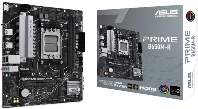 Материнська плата ASUS PRIME B650M-R (PRIME B650M-R) (Socket AM5, AMD B650, Micro-ATX)