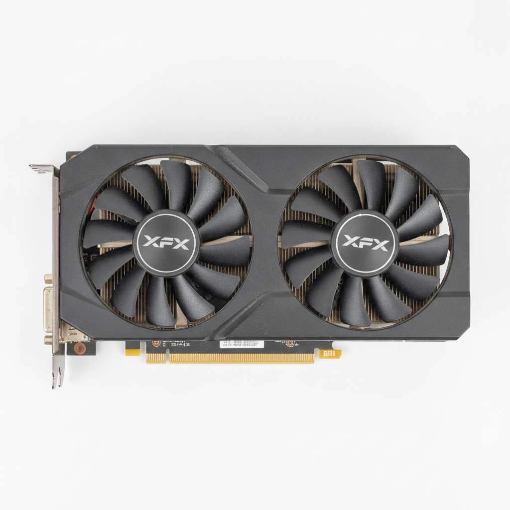 Видеокарта XFX AMD Radeon RX 580 8Gb OC+ XXX EDITION (RX-580P8D V2.0) (GDDR5, 256 bit, PCI-E 3.0 x16) Б/у — Графический чип RX 580: мощность и эффективность