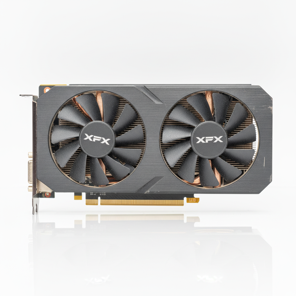 Відеокарта XFX AMD Radeon RX 580 8Gb OC+ XXX EDITION (RX-580P8D V2.0) (GDDR5, 256 bit, PCI-E 3.0 x16) Б/в — Графічний чип RX 580: потужність і ефективність