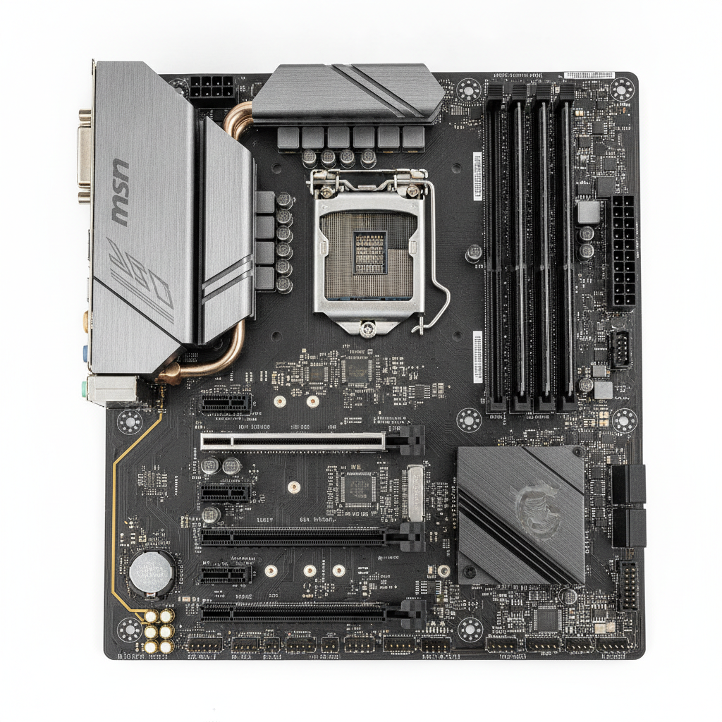 Материнская плата MSI MAG B760 TOMAHAWK WIFI (MAG B760 TOMAHAWK WIFI) (Socket 1700, Intel B760, ATX) Б/у — Основные разъёмы питания 24+8+8 для стабильности системы