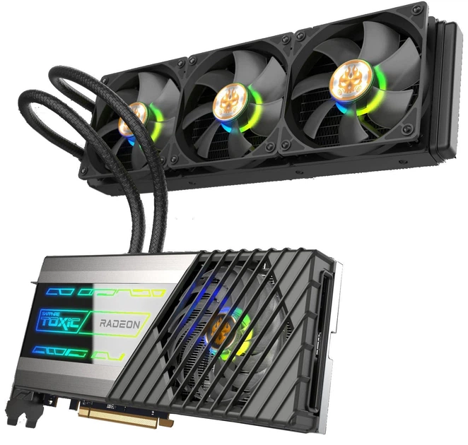 Видеокарта Sapphire AMD Radeon RX 6900 XT 16G TOXIC Limited Edition (11308-98-92G) (GDDR6, 256 bit, PCI-E v4.0 x16) FR