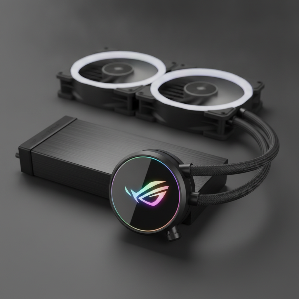 СВО ASUS ROG Strix LC II 280 ARGB Black (ROG-STRIX-LC-II-280 ARGB) — Подсветка Asus Aura Sync для эффекта