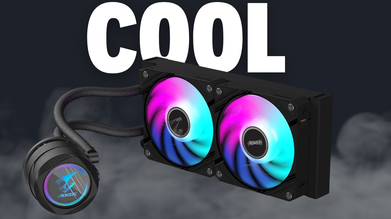СВО Gigabyte AORUS WATERFORCE II 240 (AORUS WATERFORCE II 240) — RGB підсвічування для яскравого дизайну