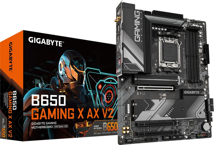 Материнская плата Gigabyte B650 GAMING X AX V2 (B650 GAMING X AX V2) (Socket AM5, AMD B650, ATX)