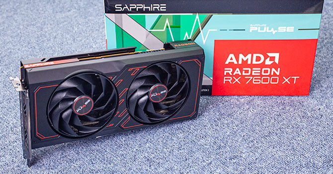Видеокарта Sapphire AMD Radeon RX 7600 8Gb PULSE (11324-01-20G) (11324-99-90G) (GDDR6, 128 bit, PCI-E v4.0 x8) FR — Объем видеопамяти 8 ГБ для игр