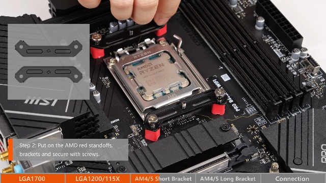 СВО ID-Cooling Space LCD SL240 XE (SL240 XE) — Сумісність із різними сокетами процесорів