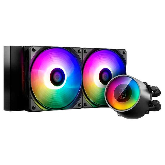 СВО Deepcool MYSTIQUE 240 (R-LX550-BKDSNC-G-1) — Совместимость с сокетами AM4, AM5, 1150-1851