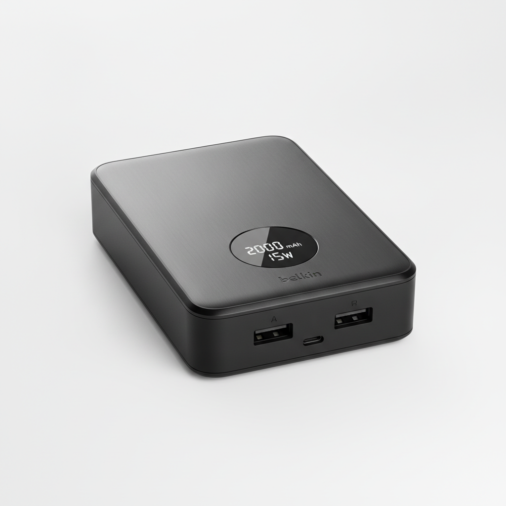 Павербанк Belkin Black 20 000 mAh / 15 Вт (BPB012BTBK) — Потужність 15 Вт для швидкої зарядки
