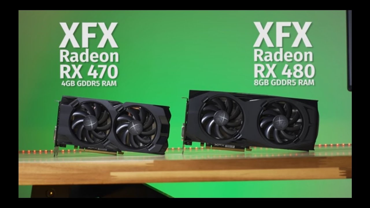 Видеокарта XFX AMD Radeon RX 480 8Gb GTR Black (RX-480P8D V2.2) (GDDR5, 256 bit, PCI-E 3.0 x16) Б/у — GDDR5 память для быстрой обработки графики