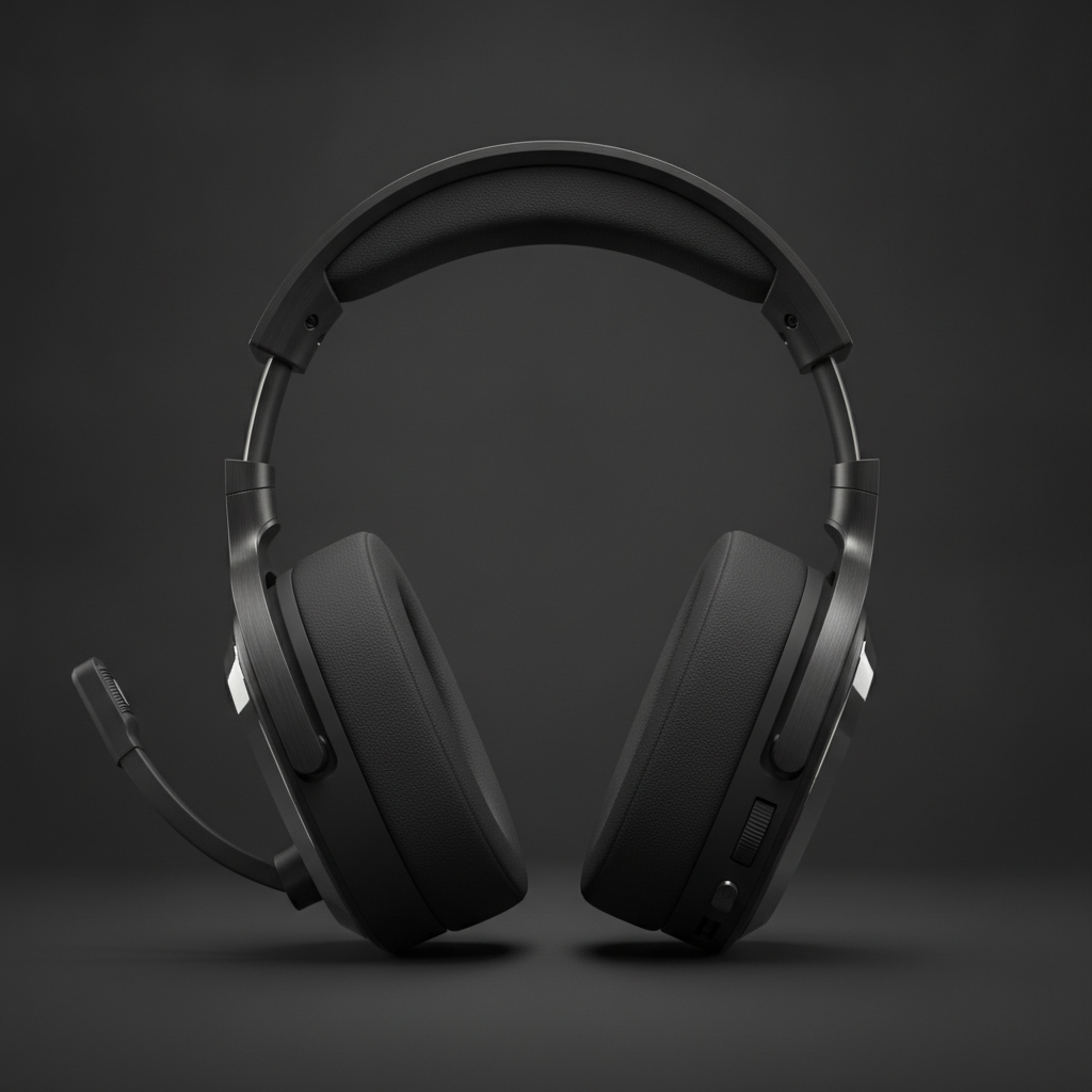 Игровая гарнитура Lorgar Noah 500 Wireless Black (LRG-GHS500) — Беспроводное подключение для свободы движений
