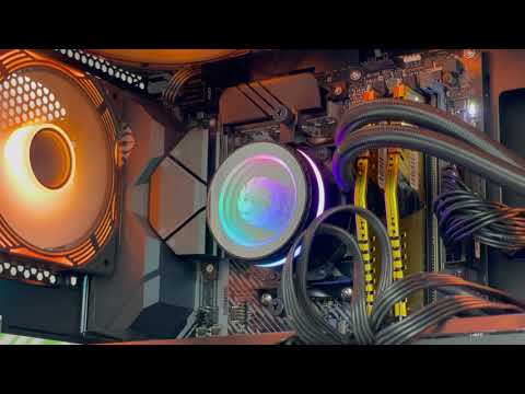 СВО GameMax IceBurg 240 Digital WH (IceBurg 240 Digital WH) — ARGB підсвічування для яскравого ефекту