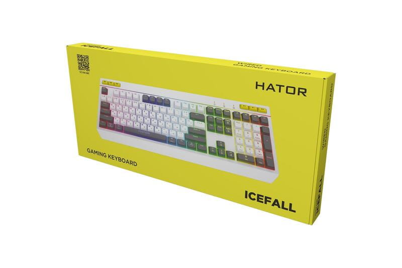 Клавиатура HATOR Icefall White (HTK405UA)