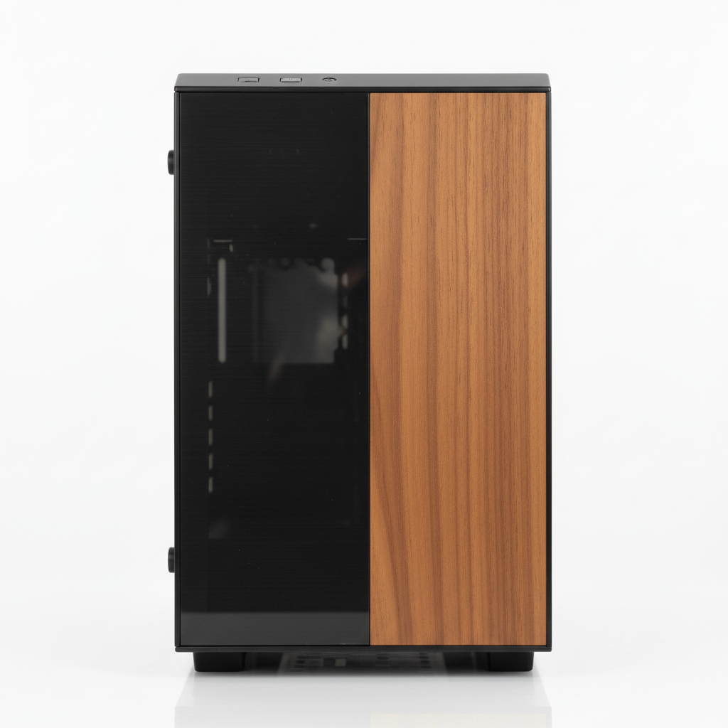 Корпус Lian Li A3 Black/Wooden (G99.A3X-WD.00) Без БП — Підтримка Micro-ATX та Mini-ITX плат