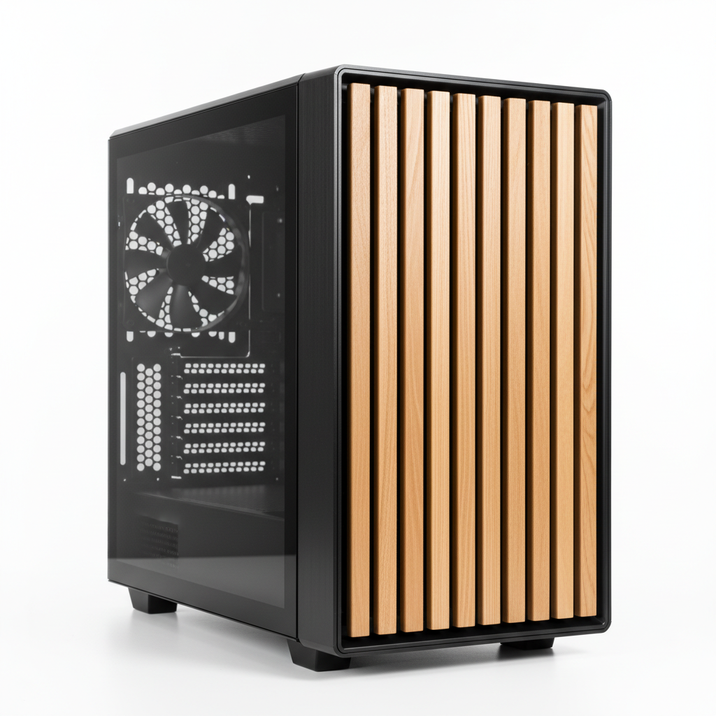 Корпус Lian Li A3 Black/Wooden (G99.A3X-WD.00) Без БП