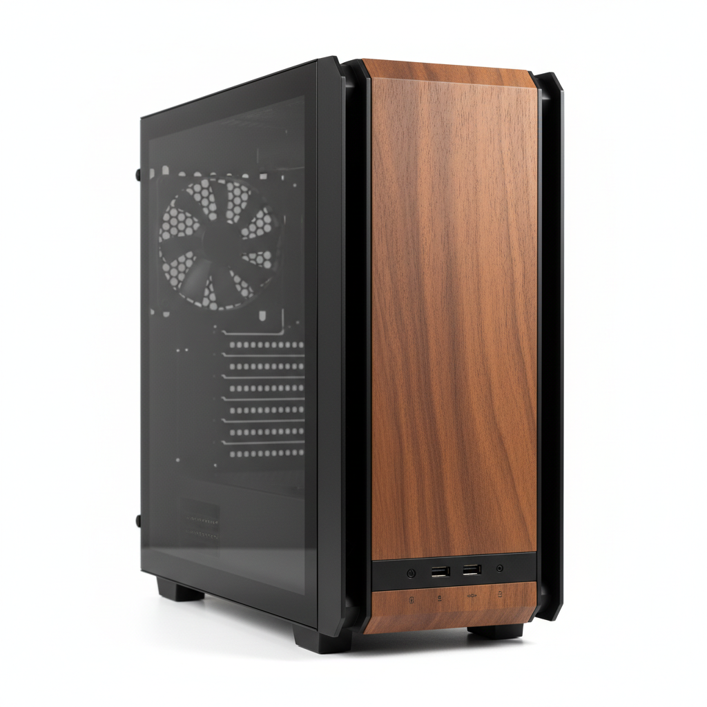 Корпус Lian Li A3 Black/Wooden (G99.A3X-WD.00) Без БП