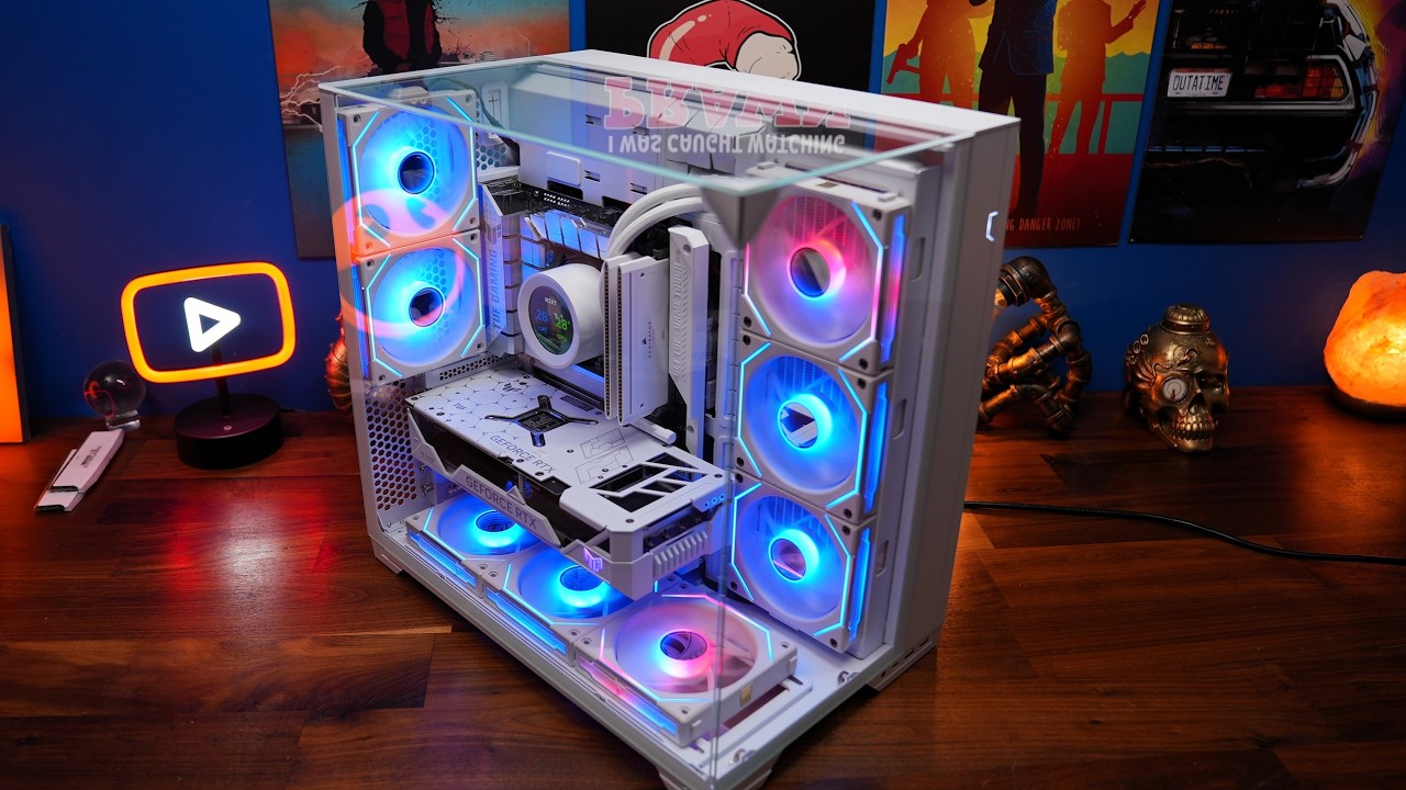 Корпус Lian Li O11 VISION Compact BTF White (G99.O11VPW.00) Без БП — Поддержка форм-факторов E-ATX, ATX, Micro-ATX, Mini-IT