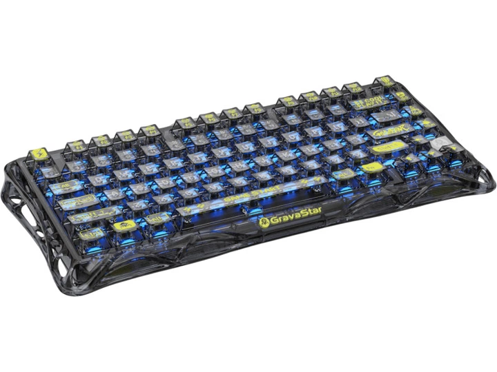 Клавиатура GravaStar Mercury K1 Lite TKL Black (GSK1LITE_XTAL_BLK)