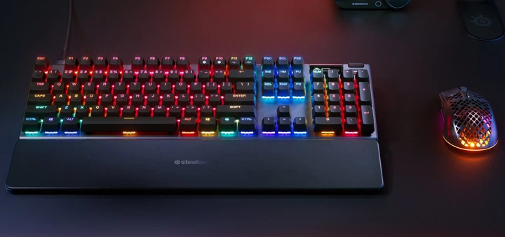 Клавіатура SteelSeries Apex Pro Gen 3 UA (64660) — Дротове підключення для стабільності сигналу