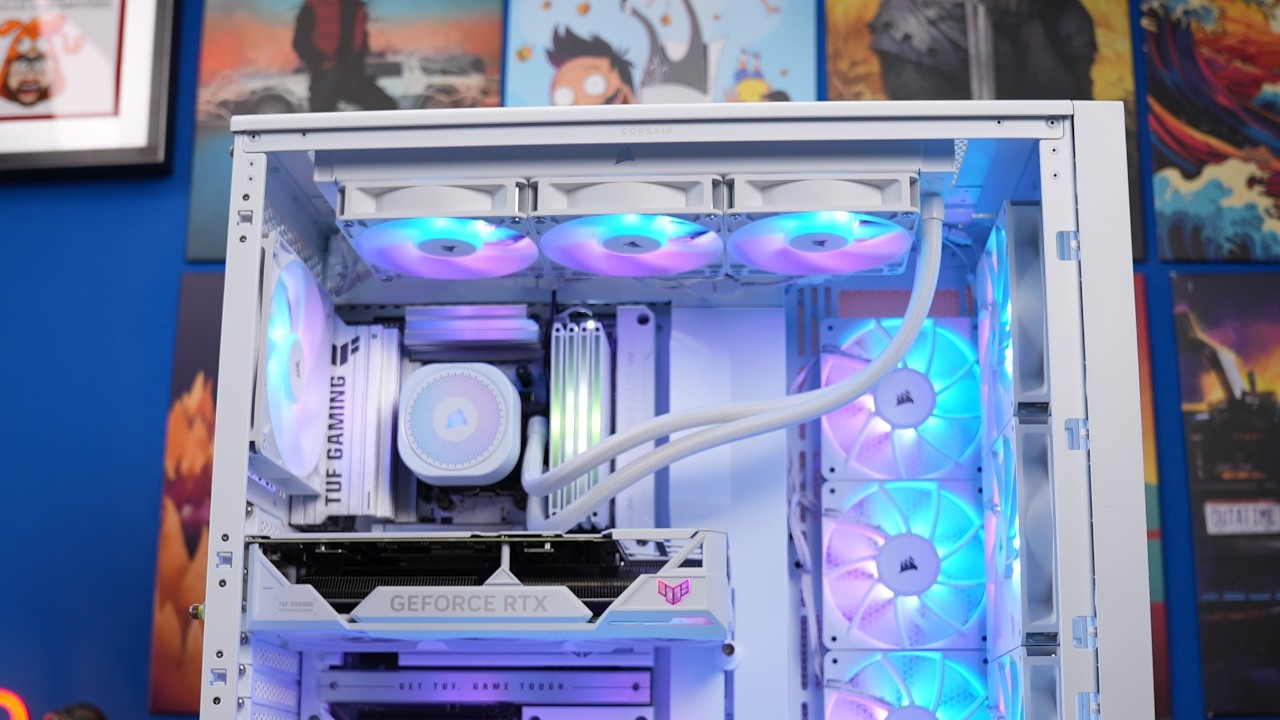 СВО Corsair NAUTILUS 360 RS Black (CW-9060089-WW) — Отсутствие подсветки для элегантного дизайна
