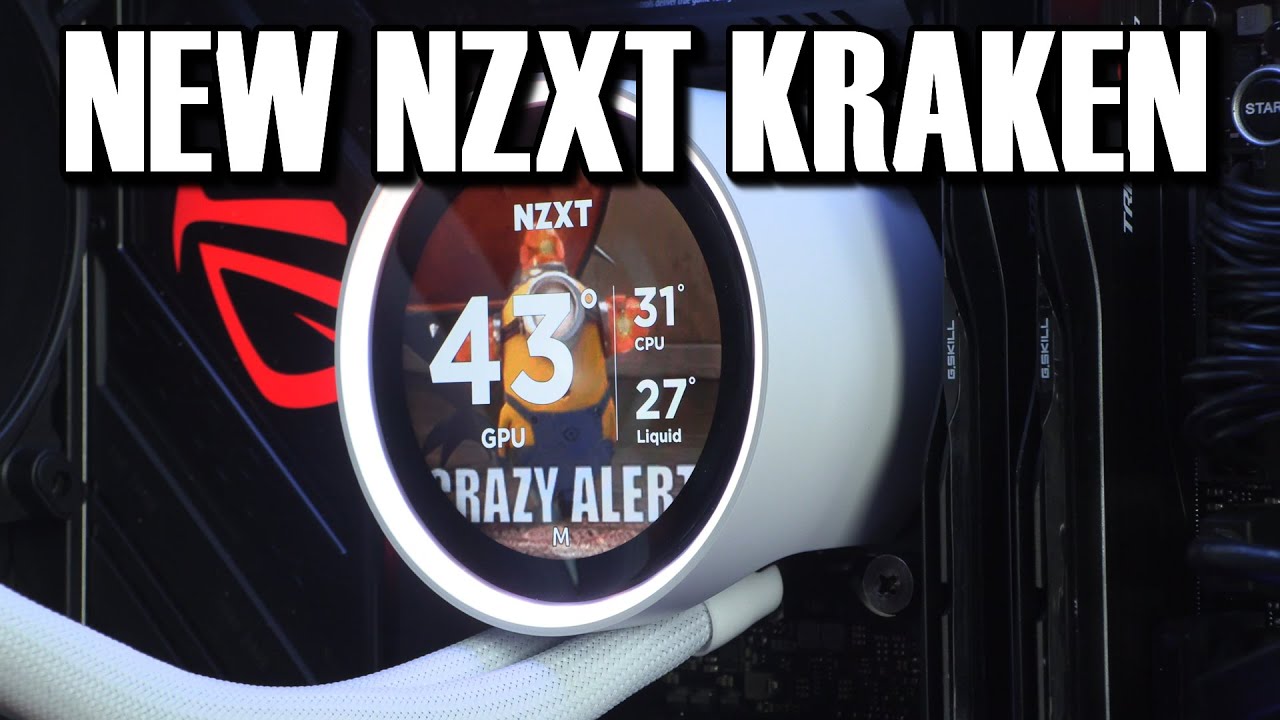 СВО NZXT Kraken Elite 240 RGB White (RL-KR24E-W2) — RGB підсвічування для ефектного дизайну