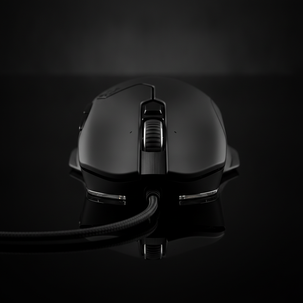 Миша Cougar Minos Neo Black (Minos Neo) — Дротове підключення для стабільного сигналу