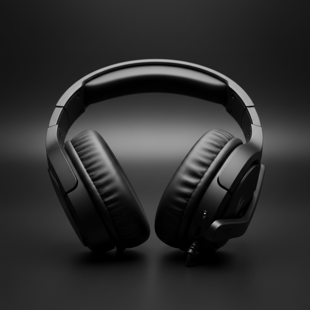 Ігрова гарнітура HATOR Phoenix 2 Hi-Res Wireless Black (ESH40) — Пластиковий корпус для міцності та легкості  nЕкошкіра для комфортного тривалого нос