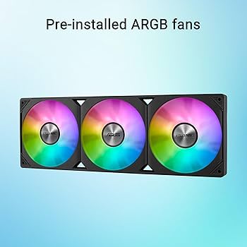 СВО ASUS Prime LC 360 ARGB LCD Black (90RC00Z1-B0EAY0) — 4pin PWM роз'єм для точного керування вентилятором