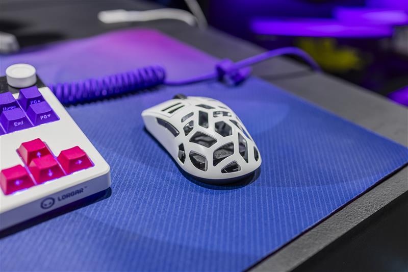 Миша Lorgar MSP80 8000 Hz Gaming Mouse Pro White (LRG-MSP80-WH) — Оптимізована для ігрового процесу