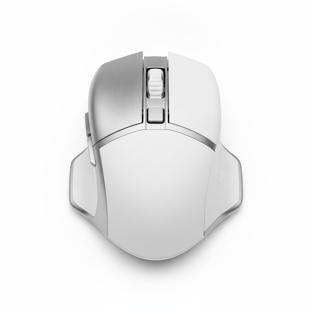 Мышь Lorgar MSP80 8000 Hz Gaming Mouse Pro White (LRG-MSP80-WH) — Большой размер для комфортного захвата