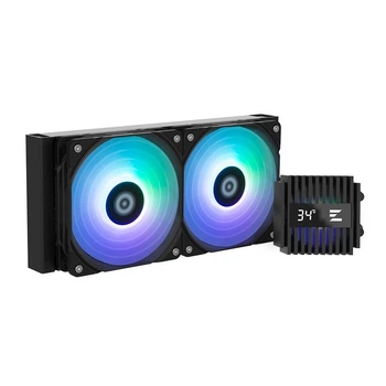 СВО Zalman Alpha 2DS A24 ARGB White (ALPHA2DSA24WHITE) — Розмір радіатора 240 мм для ефективного охолодження