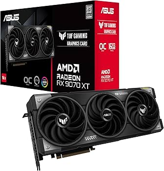 Відеокарта ASUS AMD Radeon RX 9070 XT 16GB TUF Gaming OC (TUF-RX9070XT-O16G-GAMING) (GDDR6, 256 bit, PCI-E v5.0 x16) — Інтерфейс PCI-E v5.0 x16 для максимальної пропускної здатності