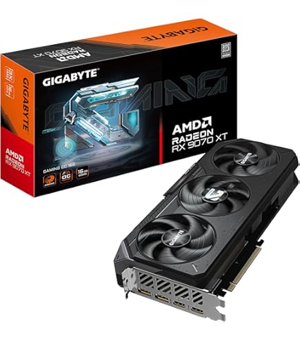 Відеокарта GIGABYTE AMD Radeon RX 9070 XT 16GB AORUS ELITE (GV-R9070XTAORUS E-16GD) (GDDR6, 256 bit, PCI-E v5.0 x16) — Інтерфейс PCI-E v5.0 x16 для швидкої передачі даних