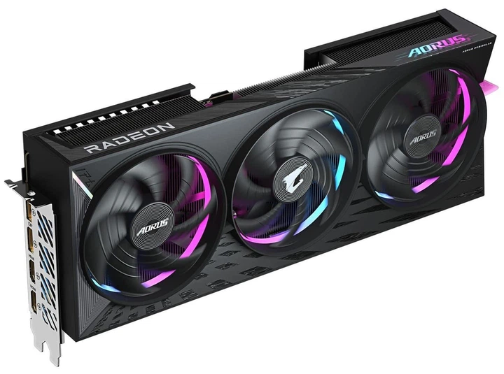Відеокарта GIGABYTE AMD Radeon RX 9070 XT 16GB AORUS ELITE (GV-R9070XTAORUS E-16GD) (GDDR6, 256 bit, PCI-E v5.0 x16)