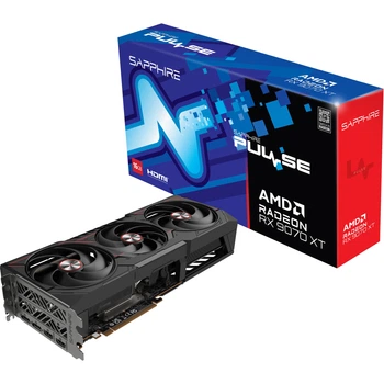 Відеокарта Sapphire AMD Radeon RX 9070 16GB PURE Gaming OC (11349-02-20G) (GDDR6, 256 bit, PCI-E v5.0 x16) — Інтерфейс PCI-E v5.0 x16 для швидкої передачі даних