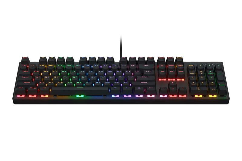 Клавиатура HATOR Icefall Mecha Rainbow Black (HTK104UA)