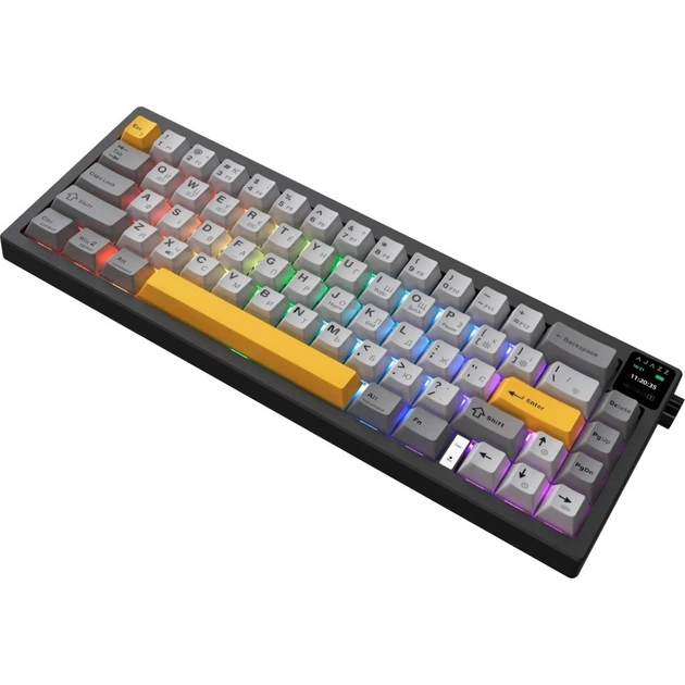 Клавіатура Ajazz AK650 Flying Fish Switch Black (AK650-FF-BGY)