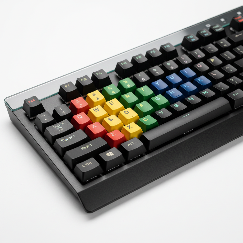 Клавиатура HATOR Icefall Mecha Rainbow Black (HTK104UA) U1
