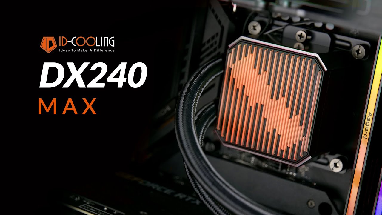 СВО ID-Cooling DX240 Max White (DX240 MAX WHITE) — Радиатор 240 мм для эффективного охлаждения