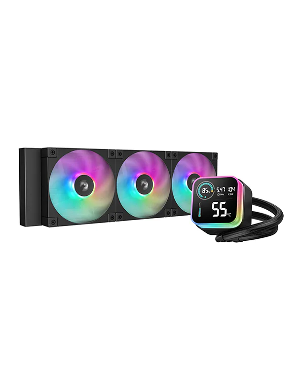 СВО Deepcool LQ360 Black (R-LQ360-BKLSMW-G-1) — Підсвічування з технологією multi compatibility