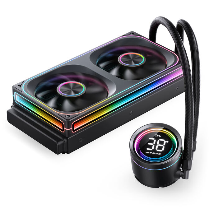 СВО Jonsbo TH-240 Black (Intel LGA 1200/115X/17XX/1851; AMD AM4/AM5) (TH-240 Black) — Сумісність із популярними процесорними сокетами