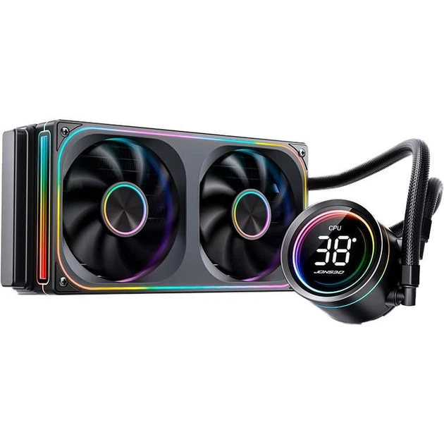 СВО Jonsbo TH-240 Black (Intel LGA 1200/115X/17XX/1851; AMD AM4/AM5) (TH-240 Black)