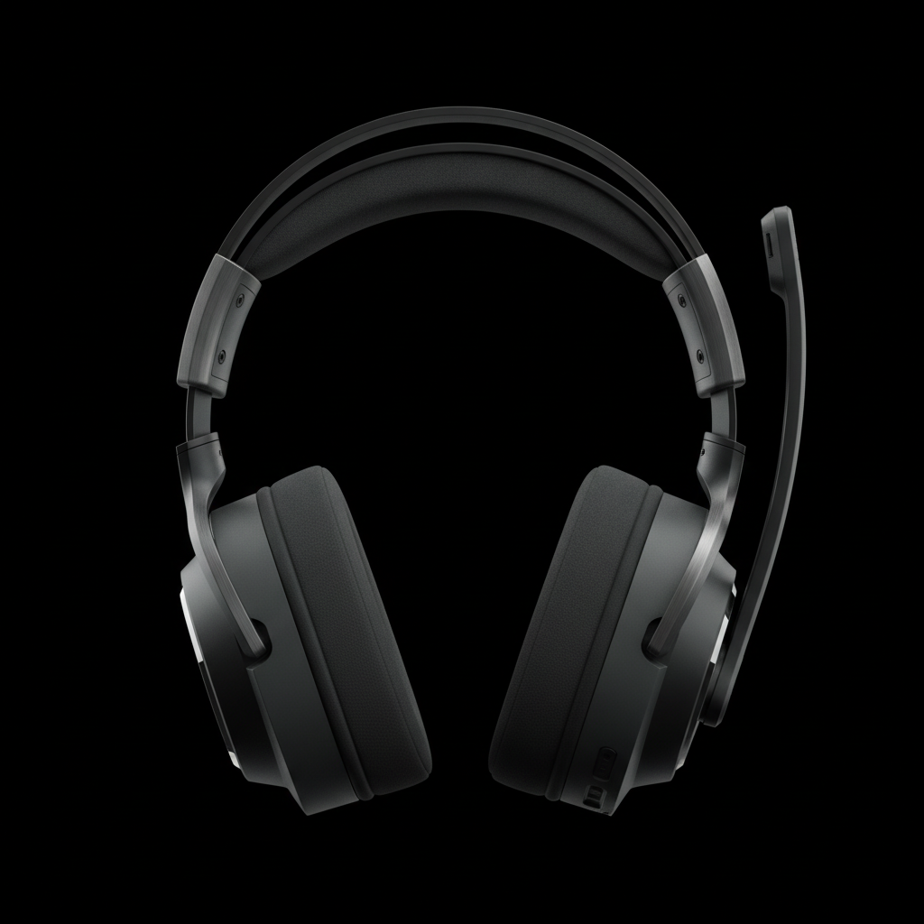 Ігрова гарнітура Lorgar Noah 702 Wireless Gaming Headset Black (LRG-GHS702)