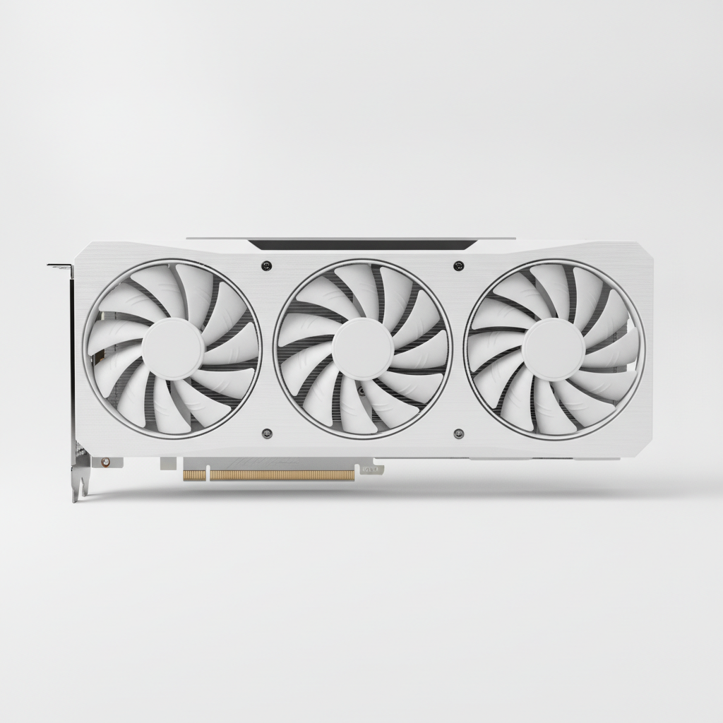 Відеокарта XFX AMD Radeon RX 9070 16GB Swift White Triple Fan Gaming Edition OC (RX-97SWFB3W9) (GDDR6, 256 bit, PCI-E v5.0 x16)