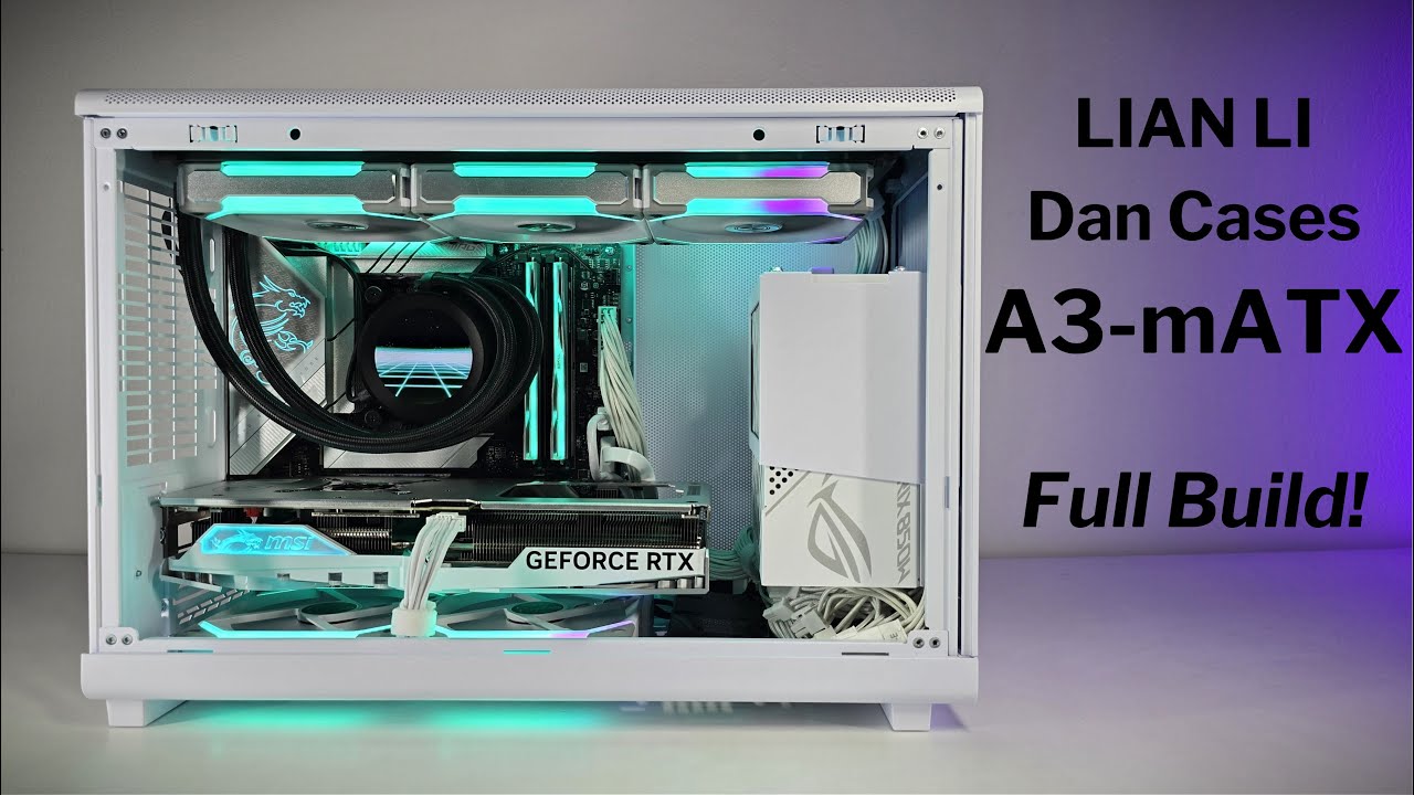 Корпус Lian Li A3 White/Wooden (G99.A3W-WD.00) Без БП — Підтримка плат Micro-ATX та Mini-ITX