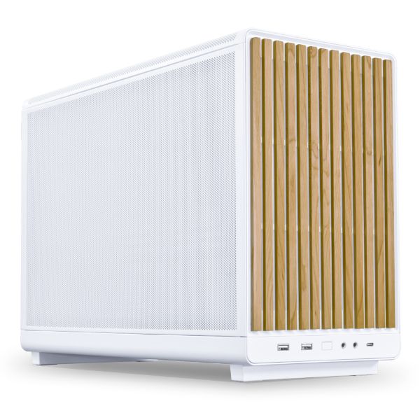 Корпус Lian Li A3 White/Wooden (G99.A3W-WD.00) Без БП — Чотири слоти розширення для додаткових пристроїв