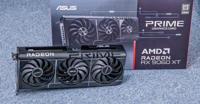 Відеокарта ASUS AMD Radeon RX 9060 XT 8GB PRIME OC (PRIME-RX9060XT-O8G) (GDDR6, 128 bit, PCI-E v5.0 x16) — Графічний чип RX 9060 XT: особливості та переваги