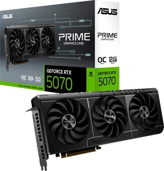 Видеокарта ASUS RTX 5070 12GB DUAL OC (DUAL-RTX5070-O12G) (GDDR7, 192 bit, PCI-E v5.0)