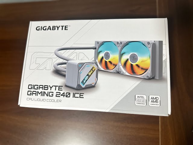 СВО GIGABYTE GAMING 240 ICE (GP-GIGABYTE GME 240I) — RGB підсвічування для яскравого дизайну