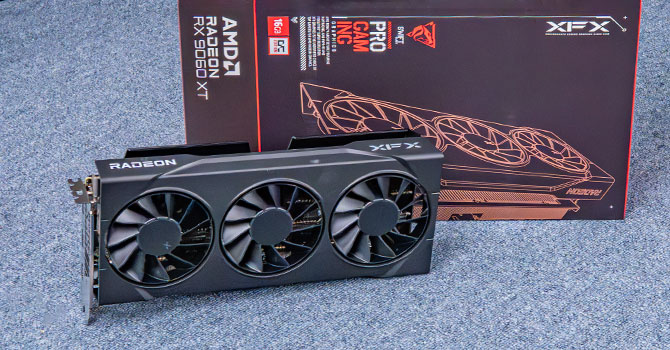 Видеокарта XFX AMD Radeon RX 9060 XT 16GB Swift OC White Triple Fan Gaming Edition (RX-96TS316W7) (GDDR6, 128 bit, PCI-E v5.0 x16) — Графический чип RX 9060 XT: мощность и эффективность